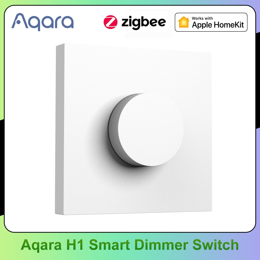 Aqara H1 Smart Dimmer Wireless Rotary Switch Zigbee3.0 Remote Control for Smart Home Bulb Light Curtain Work with APP Homekit