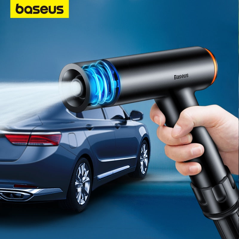 Baseus Car Wash High Pressure Water Gun Spray Nozzle Car Washers For Auto Home Garden Portable Washer Car Cleaning Accessories