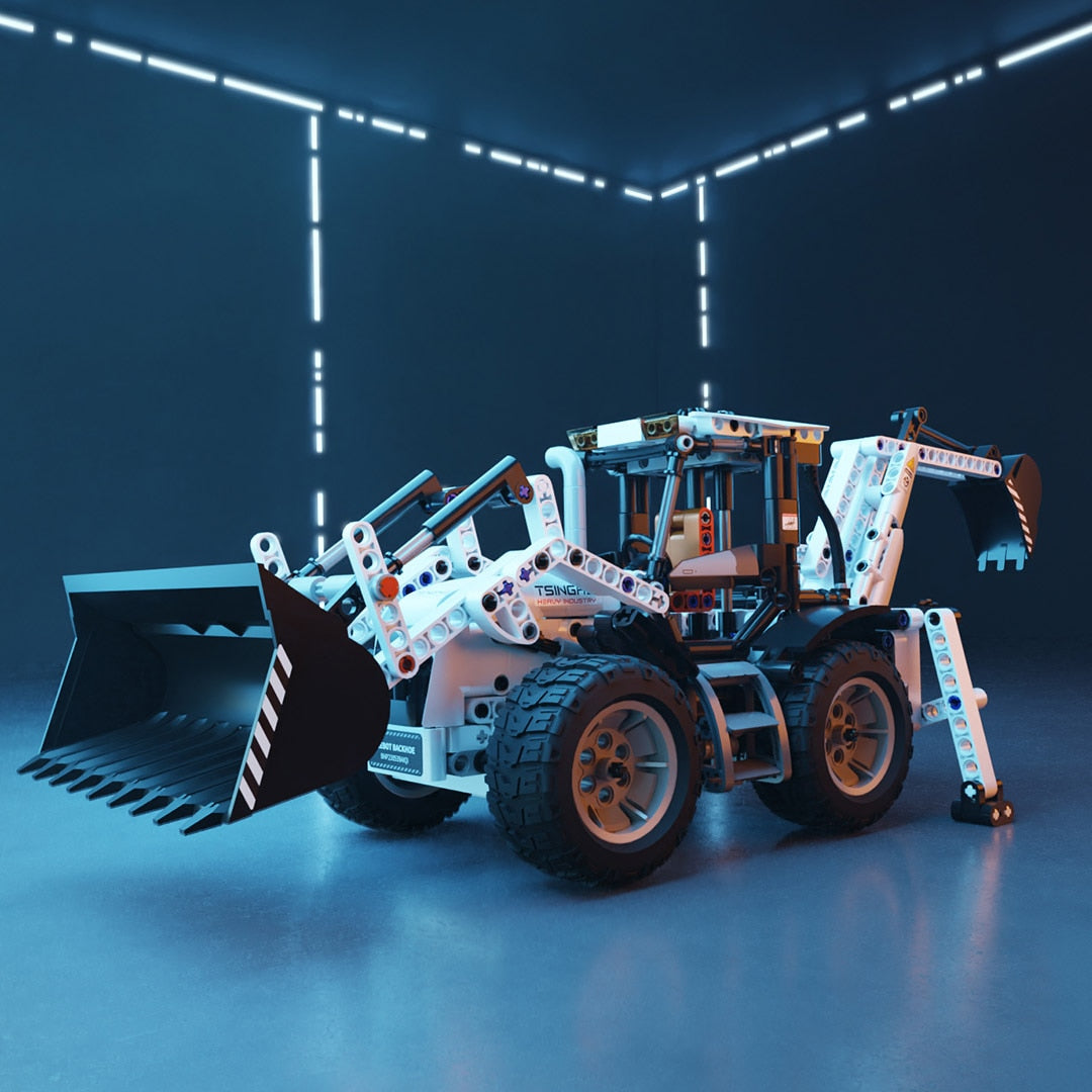 New Youpin ONEBOT Combined Excavator Loader Can Dig Can Shovel Excavator and Loader 2 In 1 New Mechanical Transmission Structure