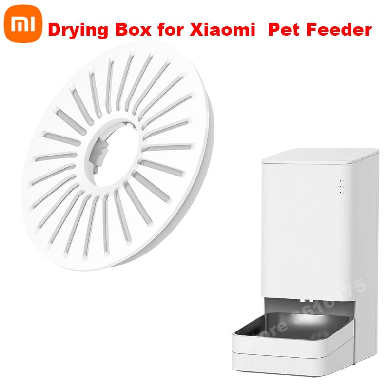 Xiaomi Mijia Smart Pet Feeder Drying Box Set Connected to APP Smart Reminder Expires for Xiaomi Pet Feeder Cat Or Dog