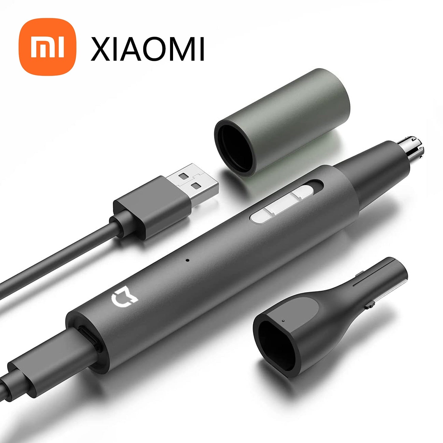 Xiaomi Mijia Electric Nose Ear Hair Trimmer for Men Painless Rechargeable Sideburns Eyebrows Beard 3 in 1 Hair Clipper Shaver