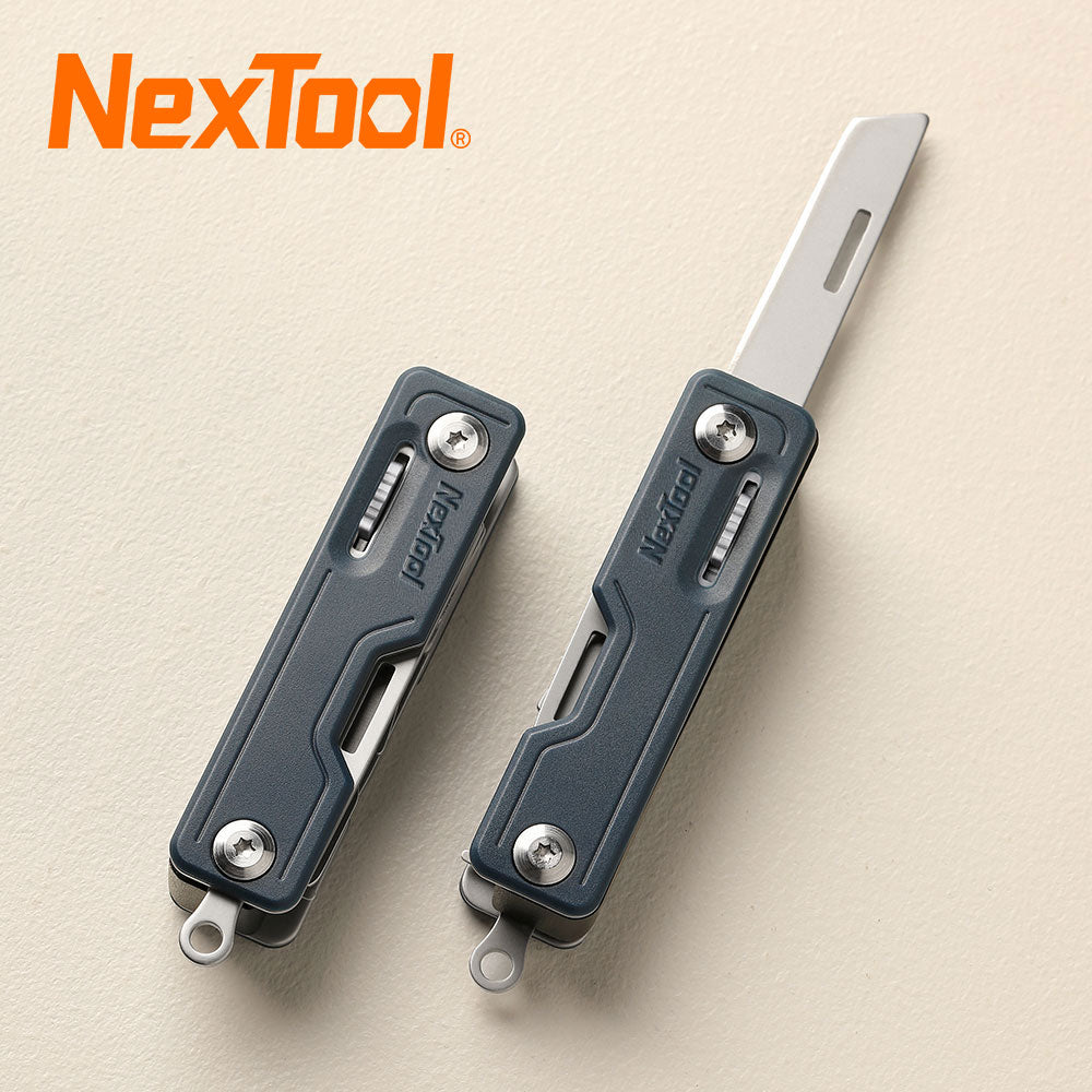 Nextool 10 in 1 Tools Multifunction Unpack Knife Scissors Screwdriver Folding Fruit Camp Tool Outdoor Survive Clip Sharp Cutter