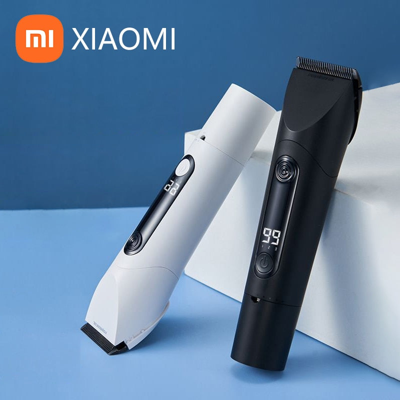 2023 Xiaomi Mijia Electric Hair Clipper Professional Razors Rechargeable Shaver Men Wireless Beard Titanium Alloy Blade trimmer
