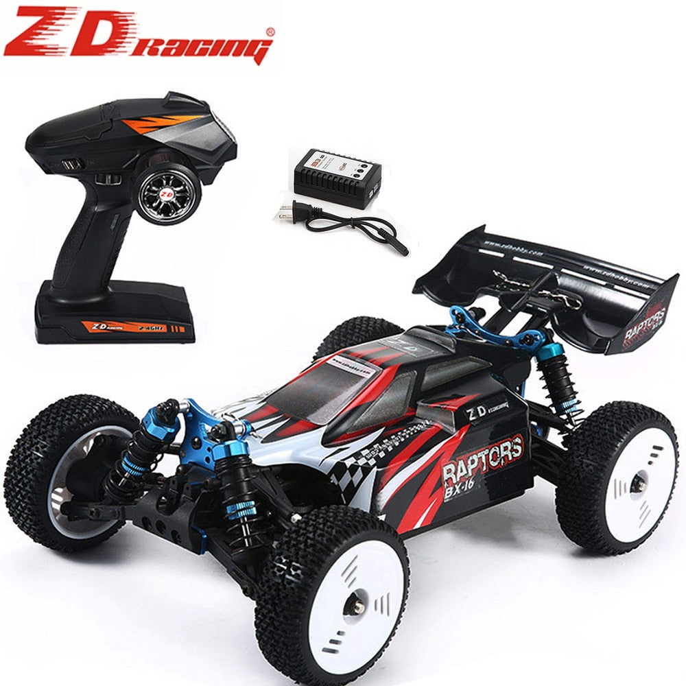 ZD Racing RAPTORS 9051 BX-16 1/16 2.4G 4WD 55km/h Brushless Racing RC Car Off-Road Buggy RTR Toys Kids Gift