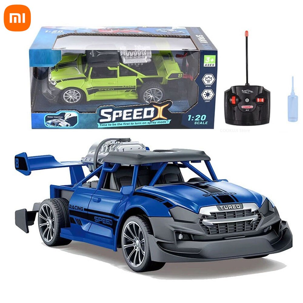 Xiaomi Youpin 1:20 Electric Remote Control Car Drift Stunt Car with Spray Light Children's Competitive Racing Toy Boy Gifts Hot