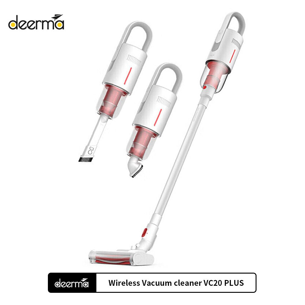 Deerma VC20 PLUS 5500Pa Handheld Cordless Vacuum Cleaner Auto-Vertical Stick Aspirator Vacuum Cleaners For Home Car