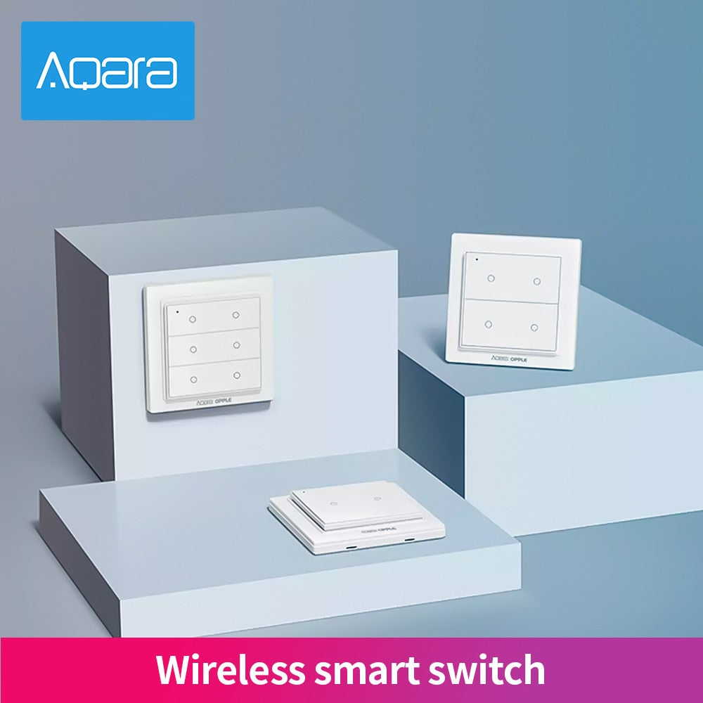 Aqara Opple Switch Double Four Six Buttons ZigBee Switch Wireless Remote Control Light For Homekit App Control