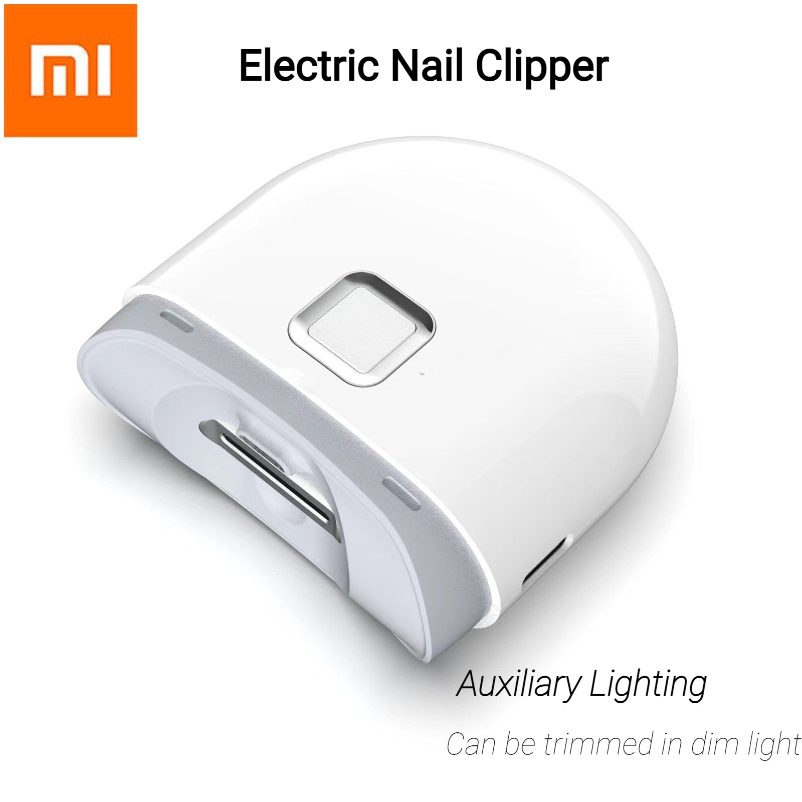 Xiaomi Electric Automatic Nail Clippers for Adults Baby Pedicure Finger Toe Scissors Nail Debris Container Anti-Splash Manicure