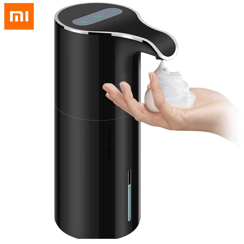 Xiaomi Soap Dispenser Automatic Touchless Soap Dispenser USB Rechargeable Electric Soap Dispenser 450ML Black Foam Soap Dispen