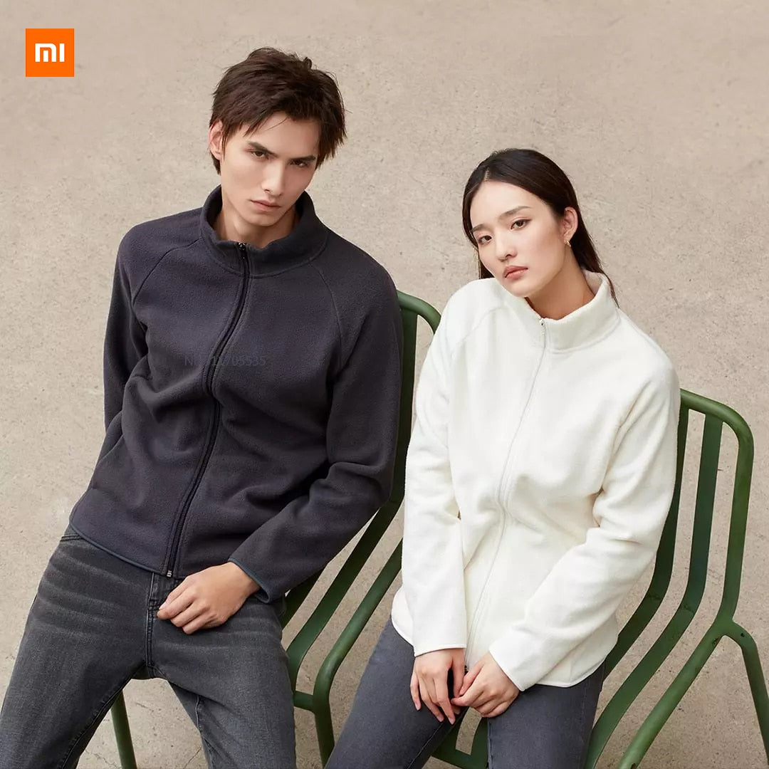Xiaomi Youpin Cotton Smith Class A Antistatic Polar Fleece Jacket Men and Women Velvet is soft and warm, anti-static