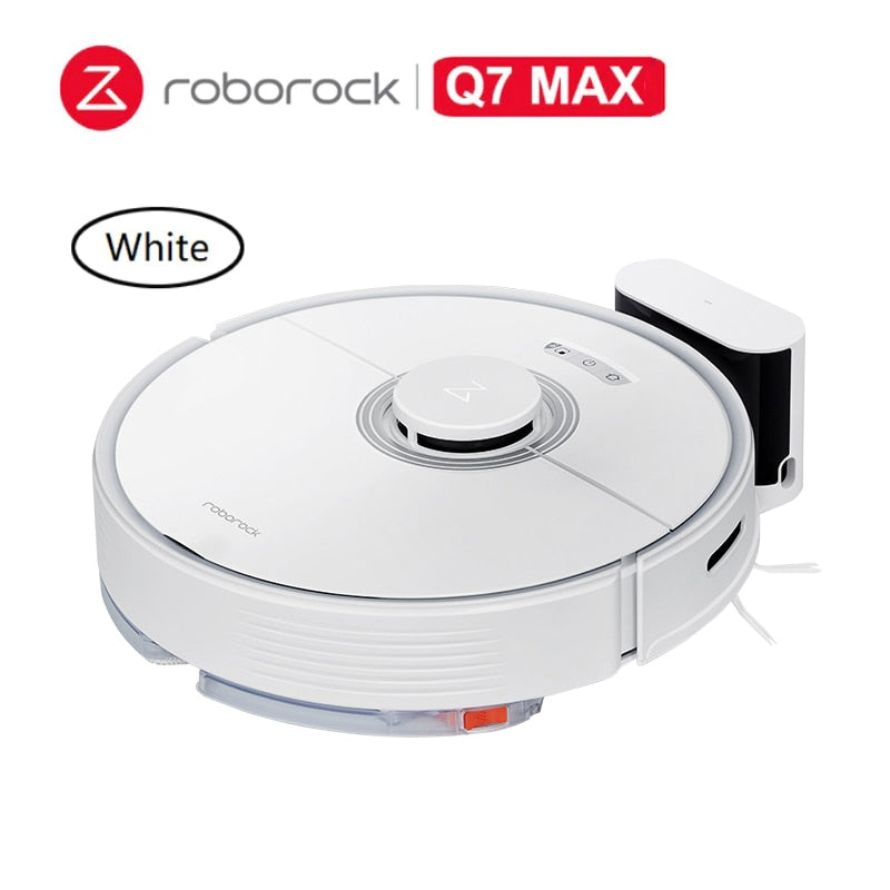 Roborock Q7 Max Robot Vacuum Cleaner 3D Mapping Wet Dry Cleaning Home Floor Pet Hair 4200Pa Suction Smart Navigation Planned App